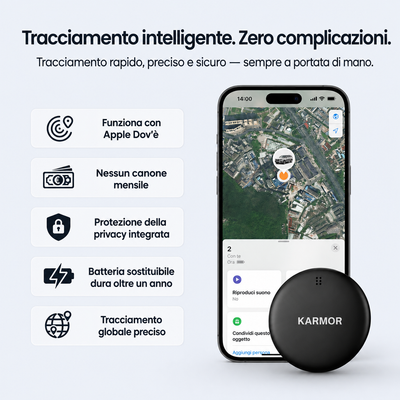 Tracker GPS preciso senza abbonamento