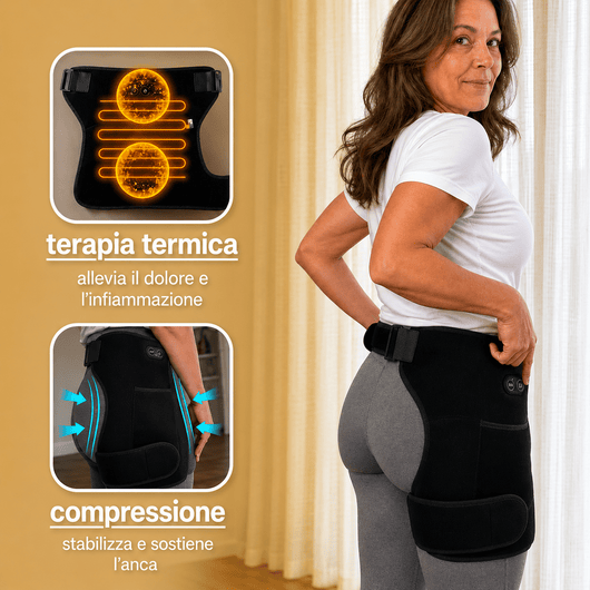 Cintura terapeutica per l’anca 4 in 1