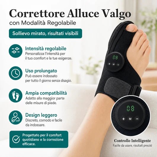 Tutore EMS per Alluce Valgo